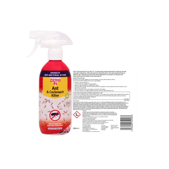STV  Anti-Bacterial Ant & Cockroach Killer - 500ml RTU - Image 2