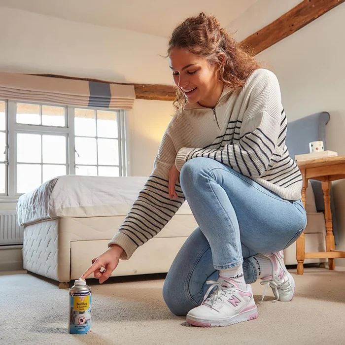 STV  Bed Bug & Dust Mite Killer Bomb - 150ml One-Shot Aerosol - Image 2
