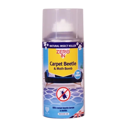 STV Carpet Beetle & Moth Killer Bomb - 150ml One-Shot Aerosol