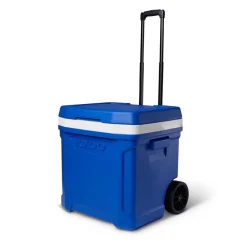 IGLOO-Profile II 60 Roller Cooler Box - Majestic Blue - Image 4