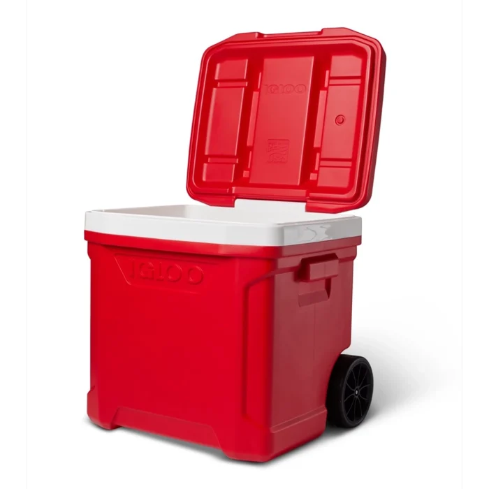 IGLOO-Profile II 60 Roller Cooler Box - Red Star - Image 5