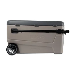 IGLOO-Sportsman Sunset Glide 110 Cooler Box - Sandstone / Carbonite
