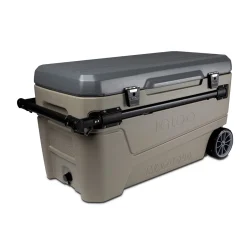 IGLOO-Sportsman Sunset Glide 110 Cooler Box - Sandstone / Carbonite - Image 3