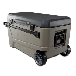 IGLOO-Sportsman Sunset Glide 110 Cooler Box - Sandstone / Carbonite - Image 4