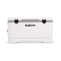 IGLOO-Latitude Marine Ultra 100 Cooler Box - White / Moonscape Gray