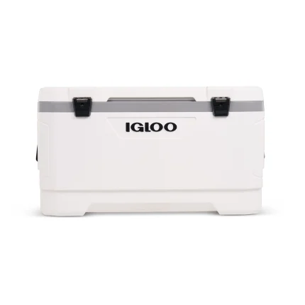 IGLOO-Latitude Marine Ultra 100 Cooler Box - White / Moonscape Gray
