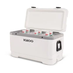 IGLOO-Latitude Marine Ultra 100 Cooler Box - White / Moonscape Gray - Image 2