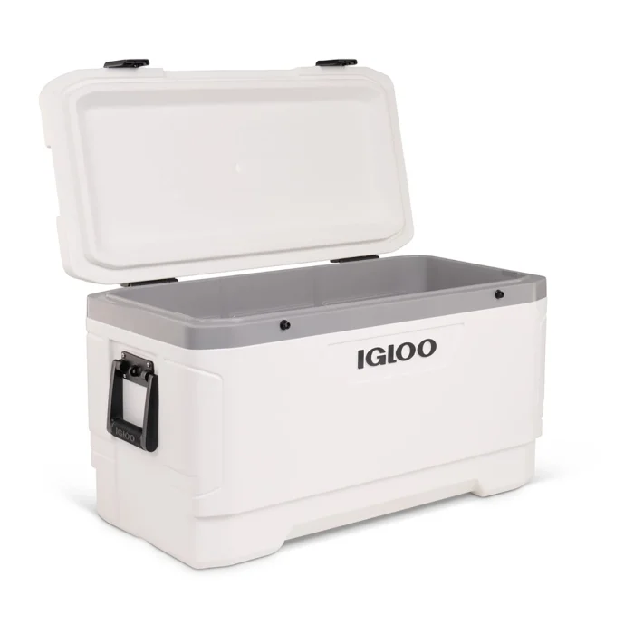 IGLOO-Latitude Marine Ultra 100 Cooler Box - White / Moonscape Gray - Image 4