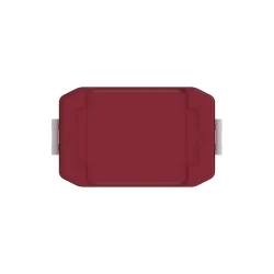 IGLOO-Latitude 52 Cooler Box - Industrial Red /Meteorite - Image 4