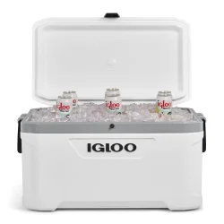 IGLOO-Latitude Marine Ultra 70 Cooler Box - White / Moonscape Gray - Image 3