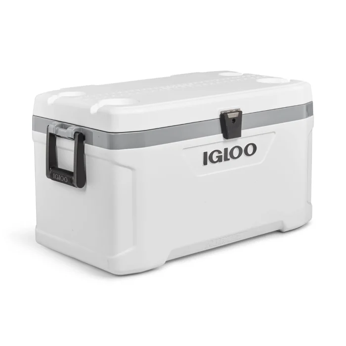 IGLOO-Latitude Marine Ultra 70 Cooler Box - White / Moonscape Gray - Image 4