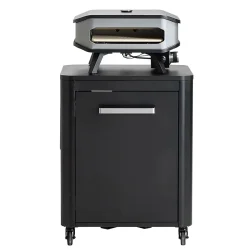 Cozze Roller Table with1 Door and Foldable Side Tables - Image 2
