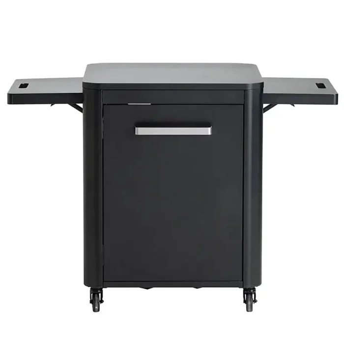 Cozze Roller Table with1 Door and Foldable Side Tables - Image 3