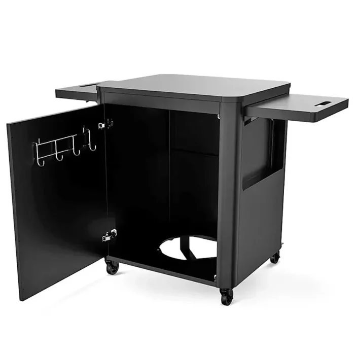 Cozze Roller Table with1 Door and Foldable Side Tables - Image 4