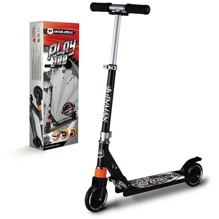 Winmax WME75230H Lambert Junior Scooter with Hand Brakes-Black
