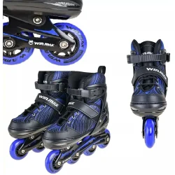 Winmax KINETIK Kids Inline Skate Combo Set-Blue - Image 3