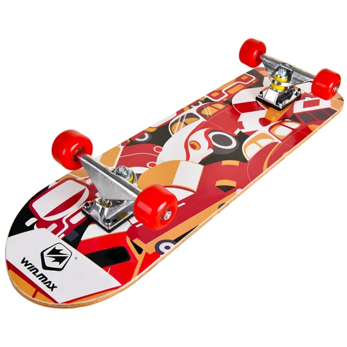 Kids Skateboard Combo Set-Red - Image 2