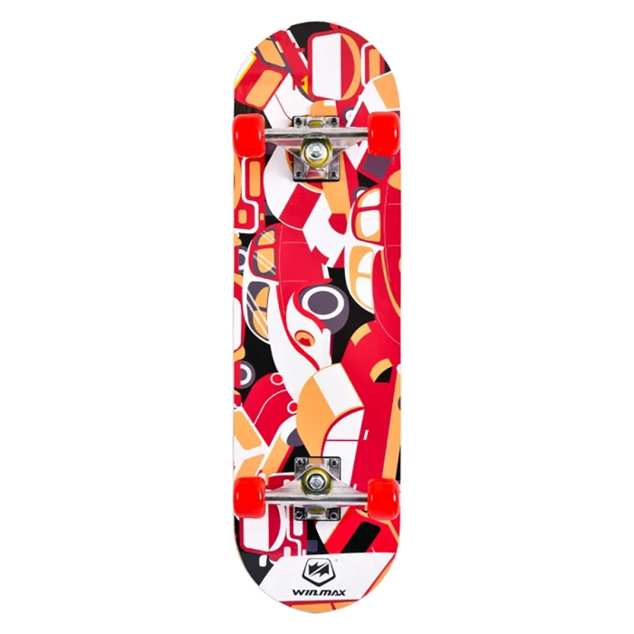 Kids Skateboard Combo Set-Red - Image 4