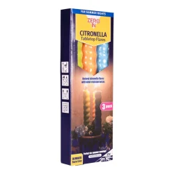 STV Citronella Table Top Flares - Beach Party - 3-Pack - Image 2