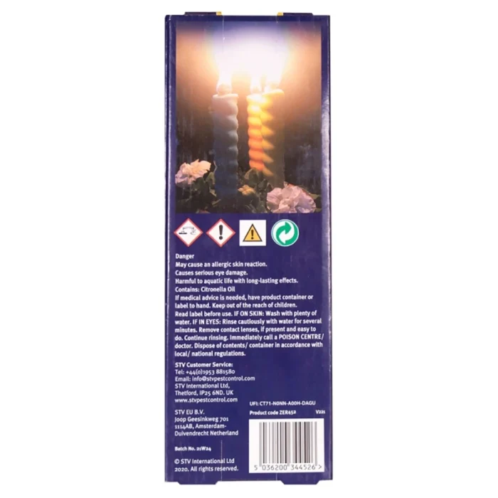 STV Citronella Table Top Flares - Beach Party - 3-Pack - Image 3