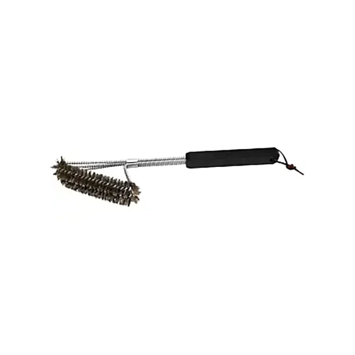 Cozze steel brush 30x6x40 cm with PP handle - stainless steel - Image 3