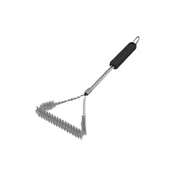 Cozze steel brush 30x6x40 cm with PP handle - stainless steel - Image 4
