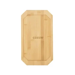 Reversible cast iron pan with wooden tray 165x330 mm - Image 4
