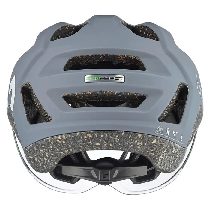 ECO REACT VISOR Cool Grey Matte S 52-55cm - Clear Cat 0 - Image 2