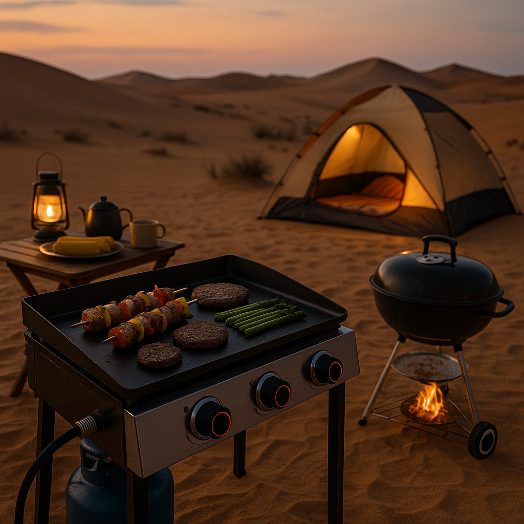 desert camping in UAE